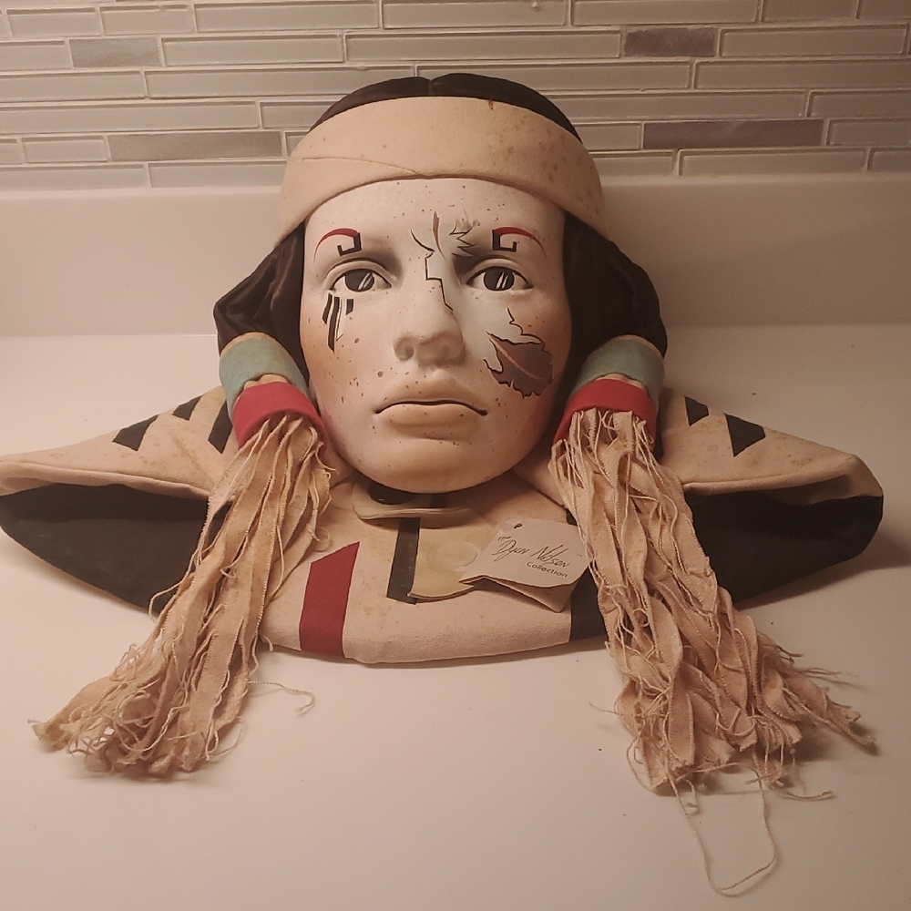 Dyan Nelson Native American Style Wall Mask